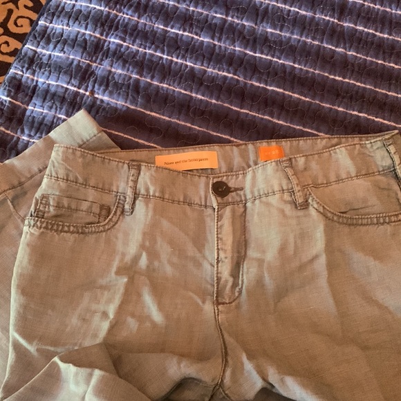 Anthropologie Pilcro lightweight chambray pants - Picture 3 of 6